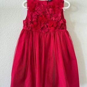 Gap Little Girl Dress Red size 4